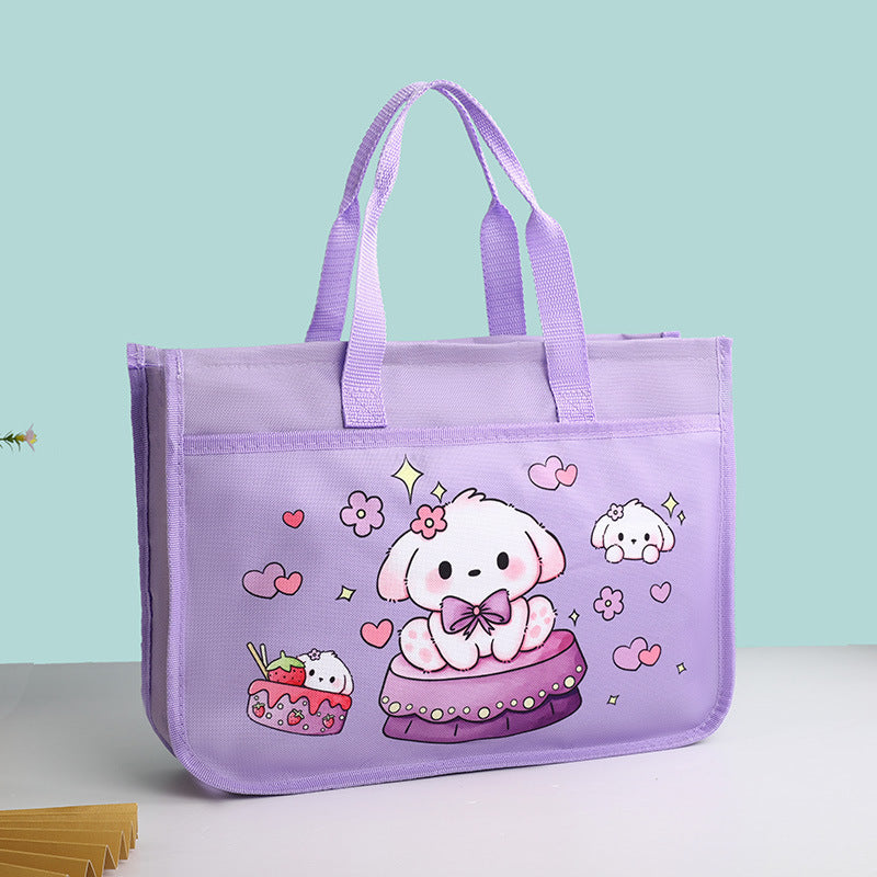 Kids Cute Bunny Print Lunch Bag LoungeYard — product view 6