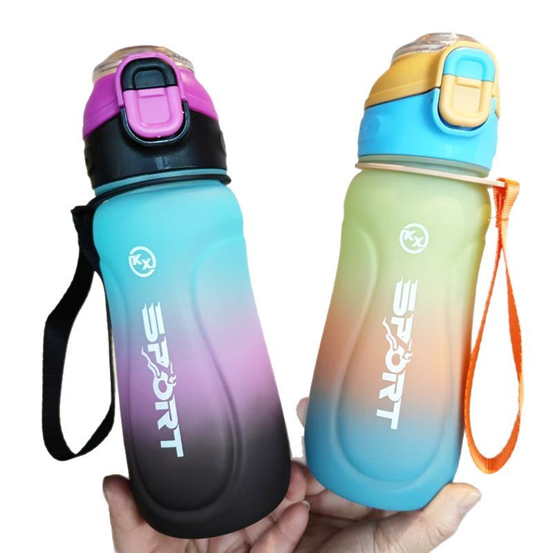 Women's Sports Water Bottle with Ergonomic Design LoungeYard — product view 4