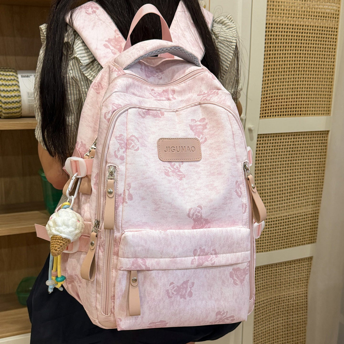 Cute Cartoon-Themed Backpack LoungeYard — product view 2