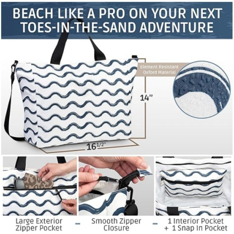 Practical and Stylish Beach Bag LoungeYard — product view 4