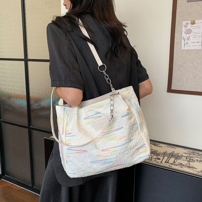 WoColorful Embroidered Hobo Bag LoungeYard — product view 4