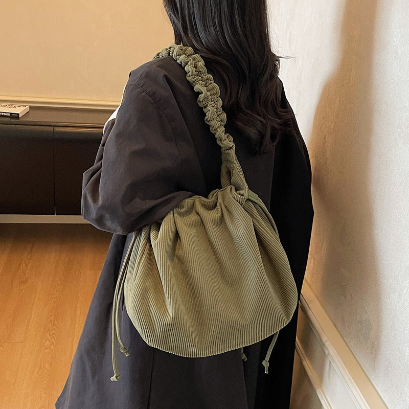 Textured Slouchy Handbag — product view 1