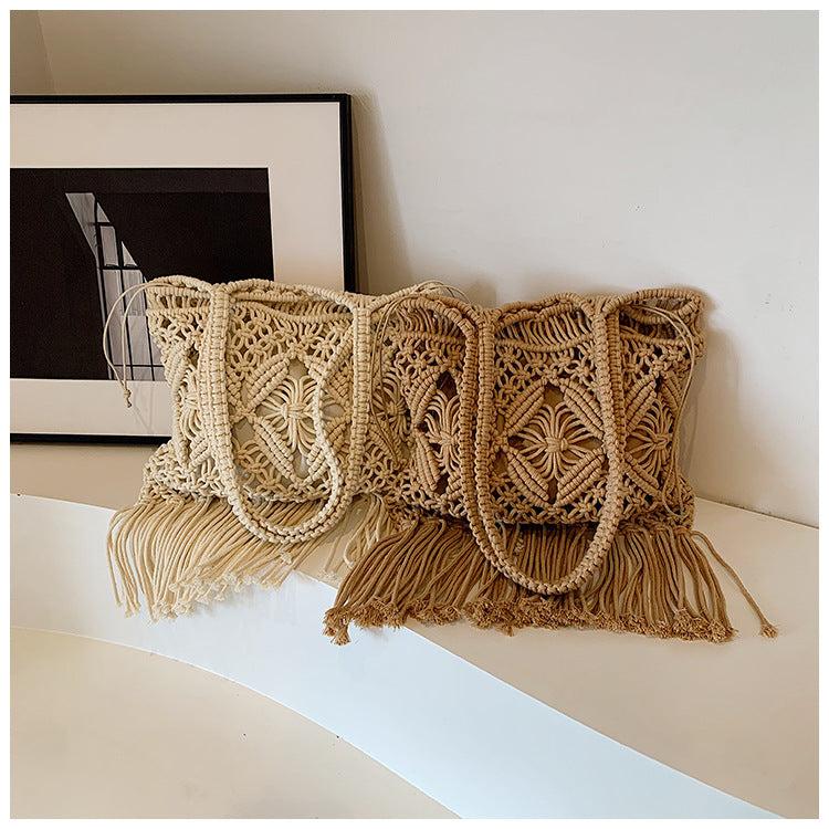 Macrame Tote Bag — product view 3