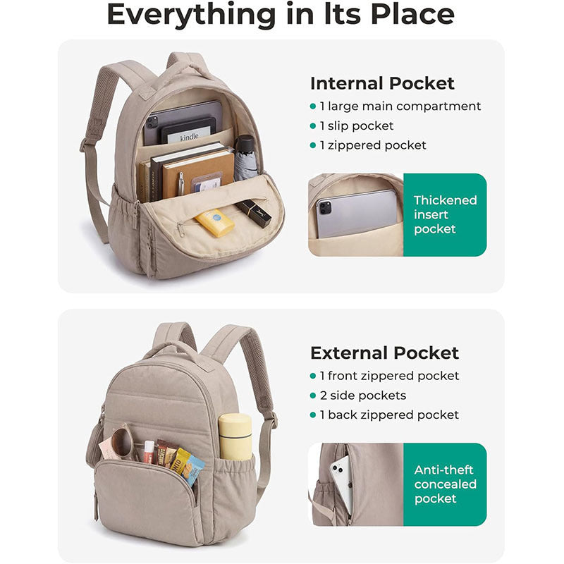 Lightweight Versatile Backpack LoungeYard — product view 3