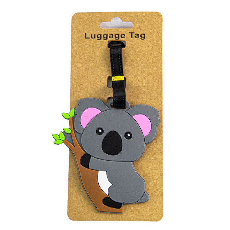 Cute Koala Luggage Tag LoungeYard — product view 1