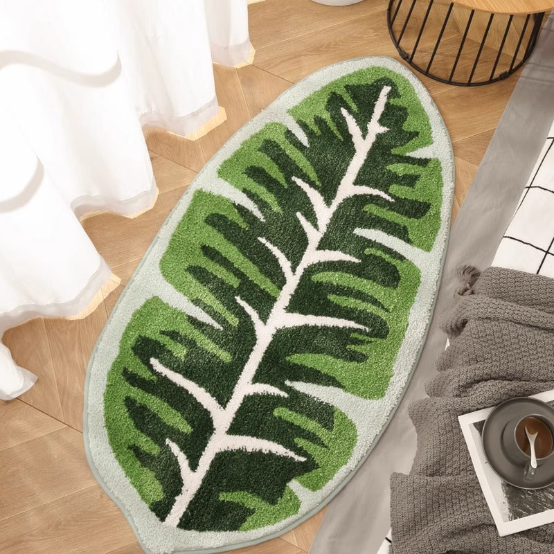 Floral Pattern Bath Mat — product view 5