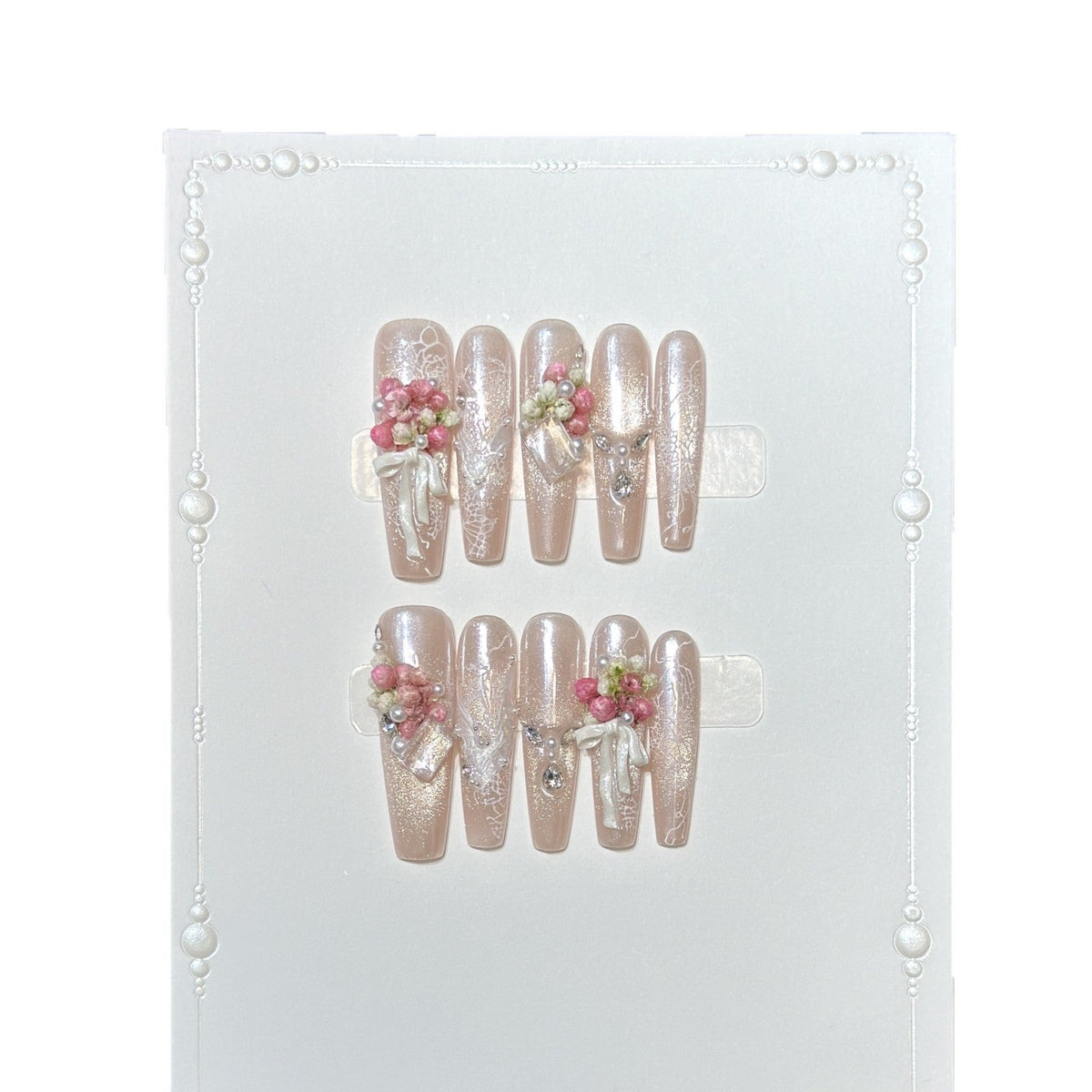 Floral Artisan Press-On Nail Set — product view 4
