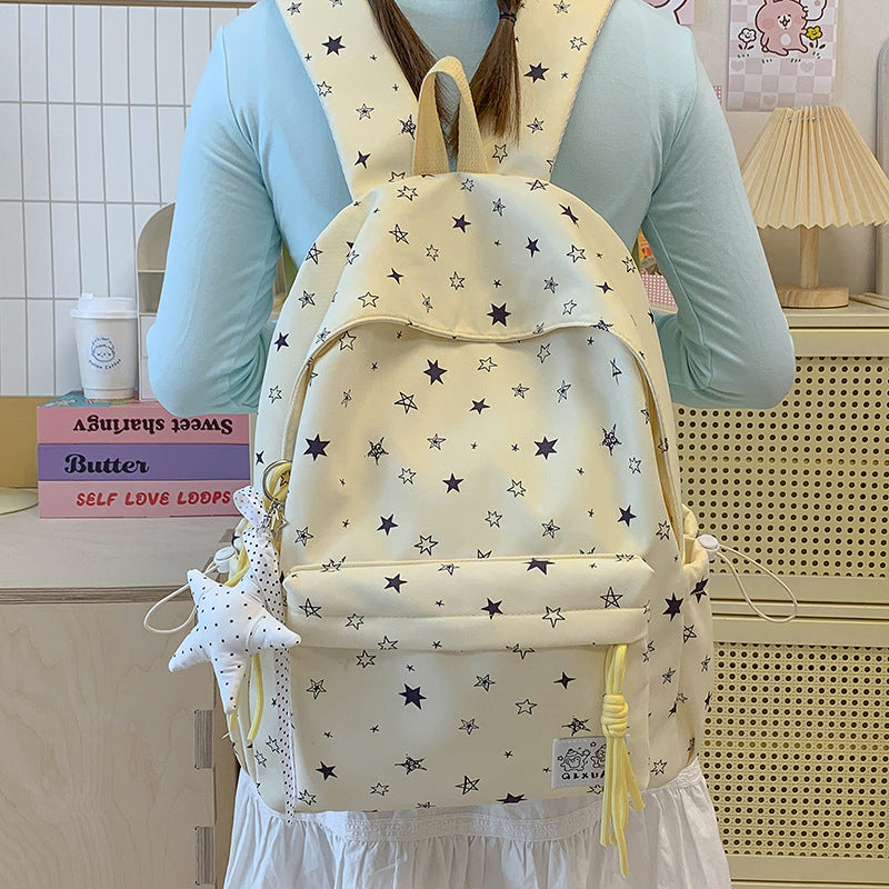 Fun Star-Patterned Daypack LoungeYard — product view 2