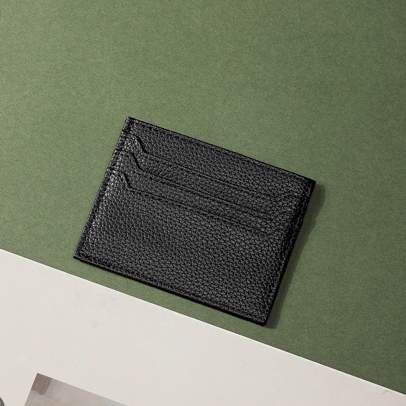 RFID-Blocking Leather Card Holder — product view 2