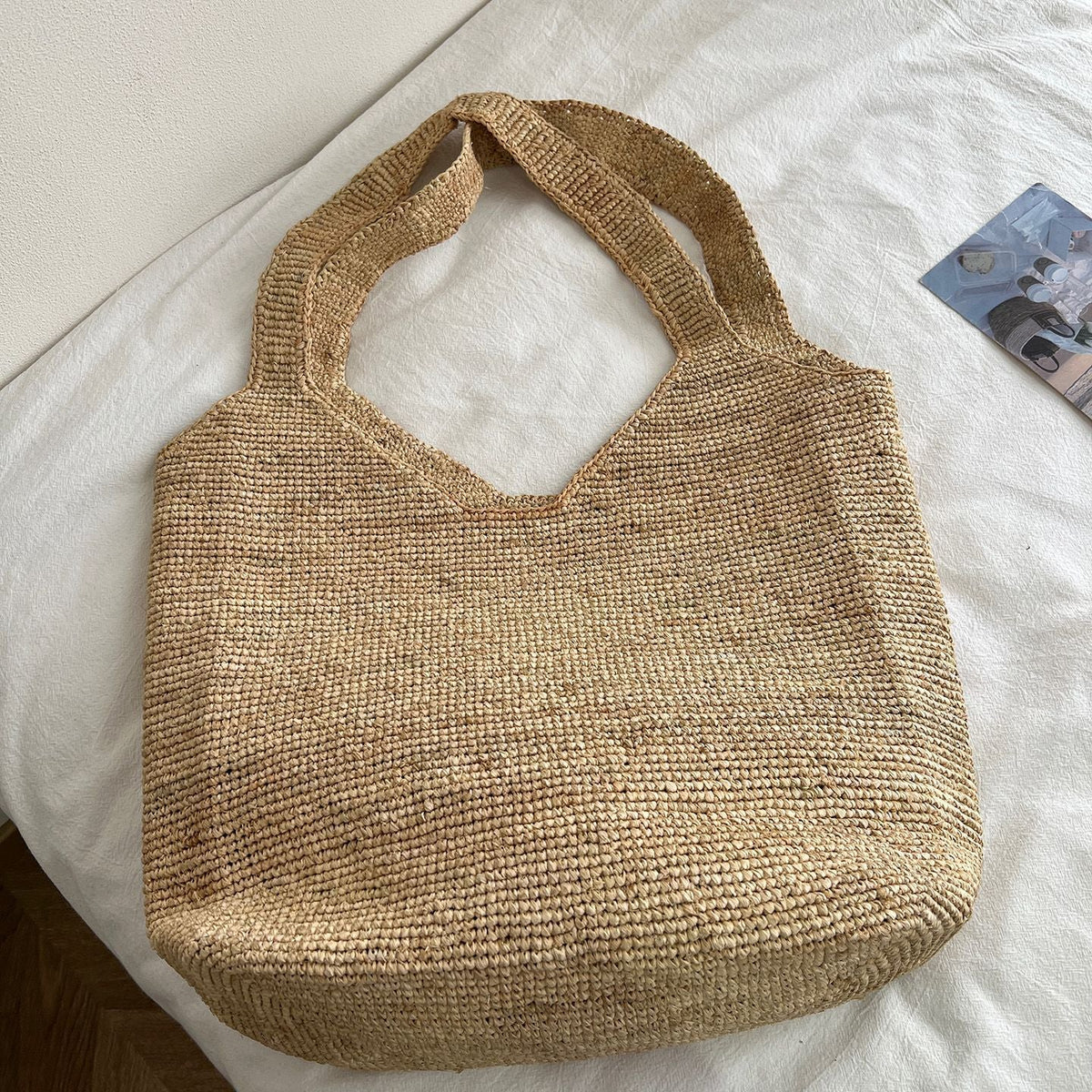 Handcrafted Fabric Bag LoungeYard — product view 4