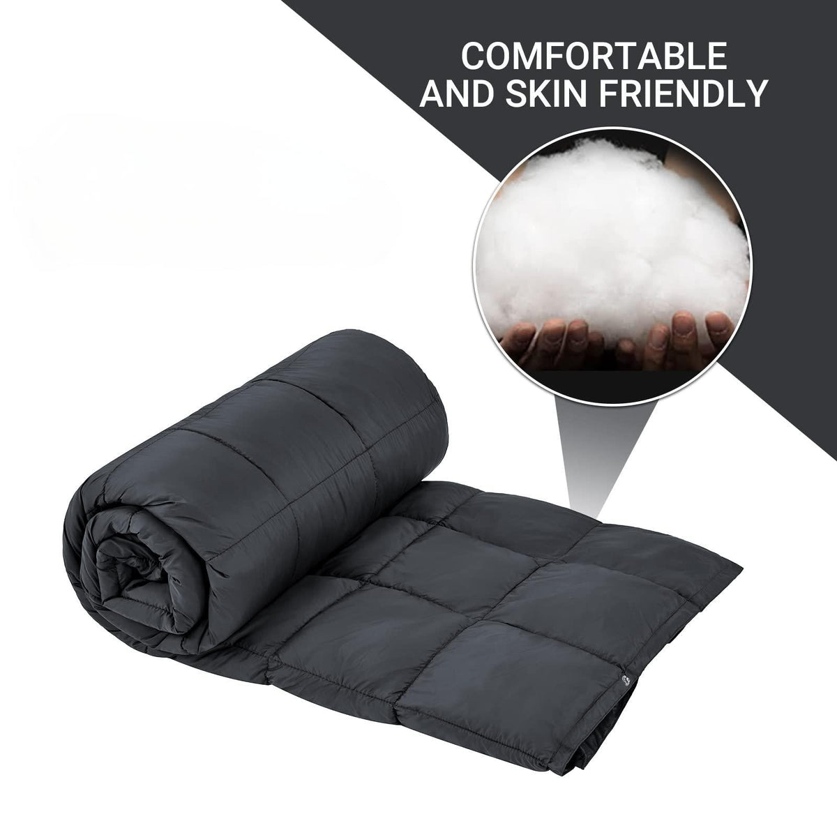 Women's winter blanket with eco-friendly filling LoungeYard — product view 5