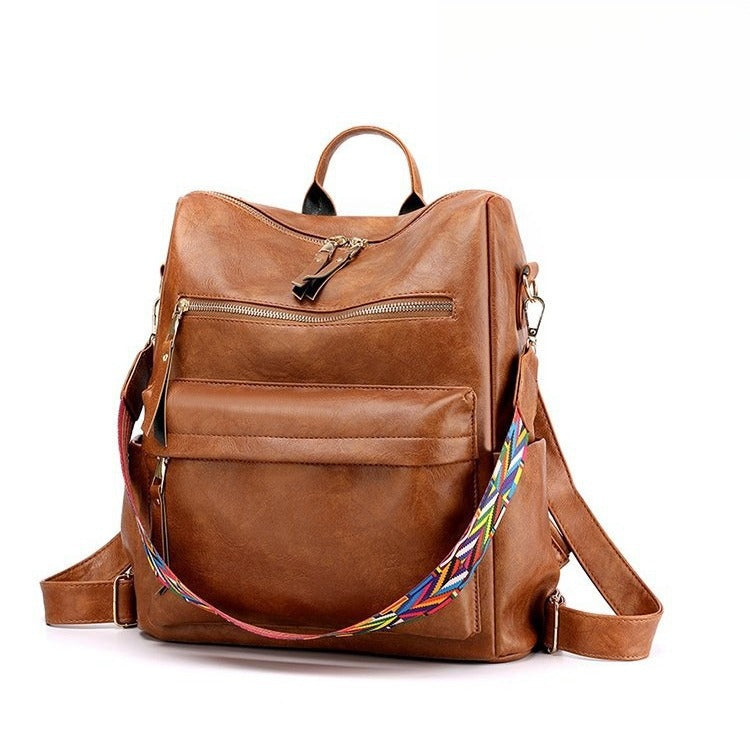 Chic Leather Backpack LoungeYard — product view 4