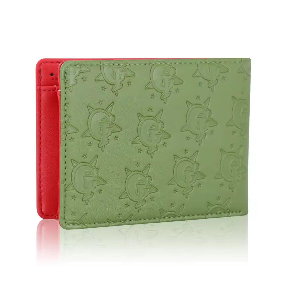 Engraved Leather Cardholder LoungeYard — product view 1