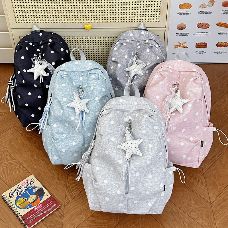 Playful Polka Dot Backpack LoungeYard — product view 7