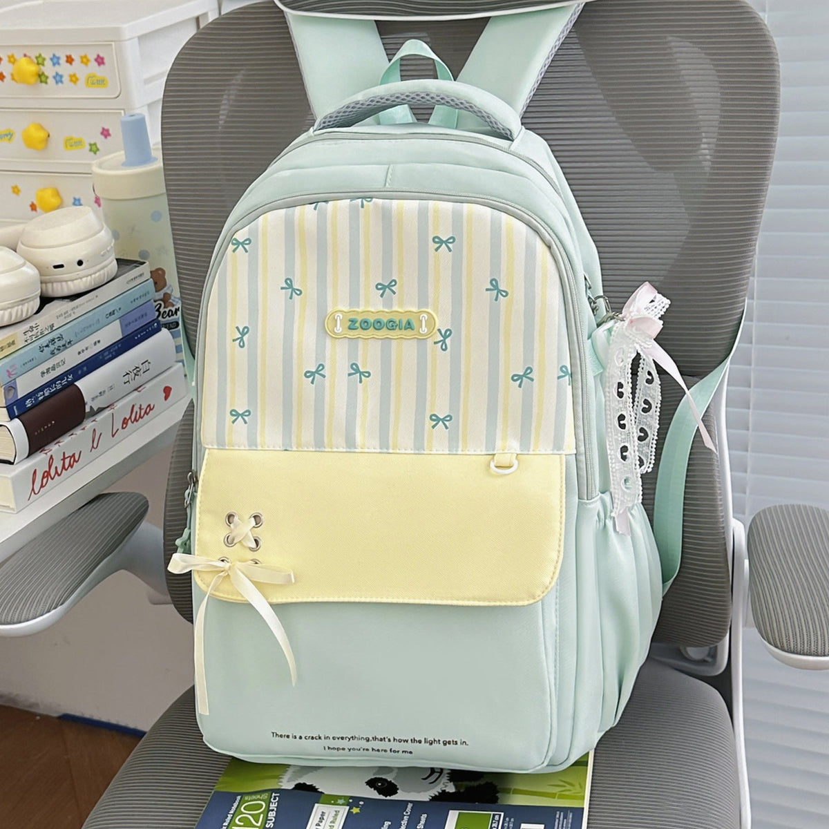 Playful Printed Backpack LoungeYard — product view 7