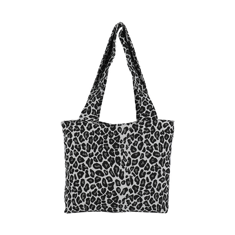 Stylish Animal Print Tote Bag LoungeYard — product view 7
