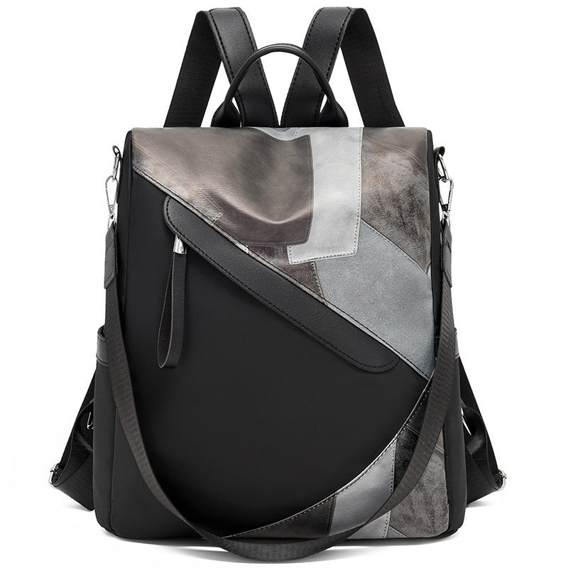Stylish Patchwork Backpack — product view 4