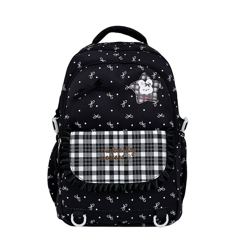 Fun Character Print Cozy Backpack LoungeYard — product view 1