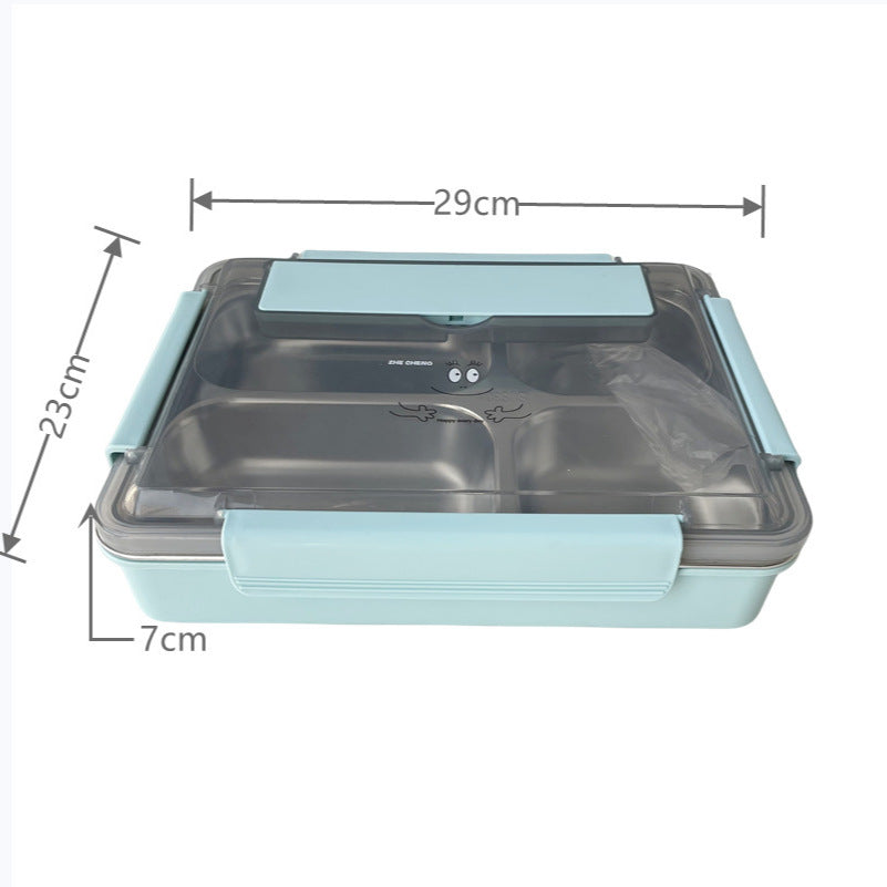 Multi-Compartment Stainless Steel Lunch Box — product view 2