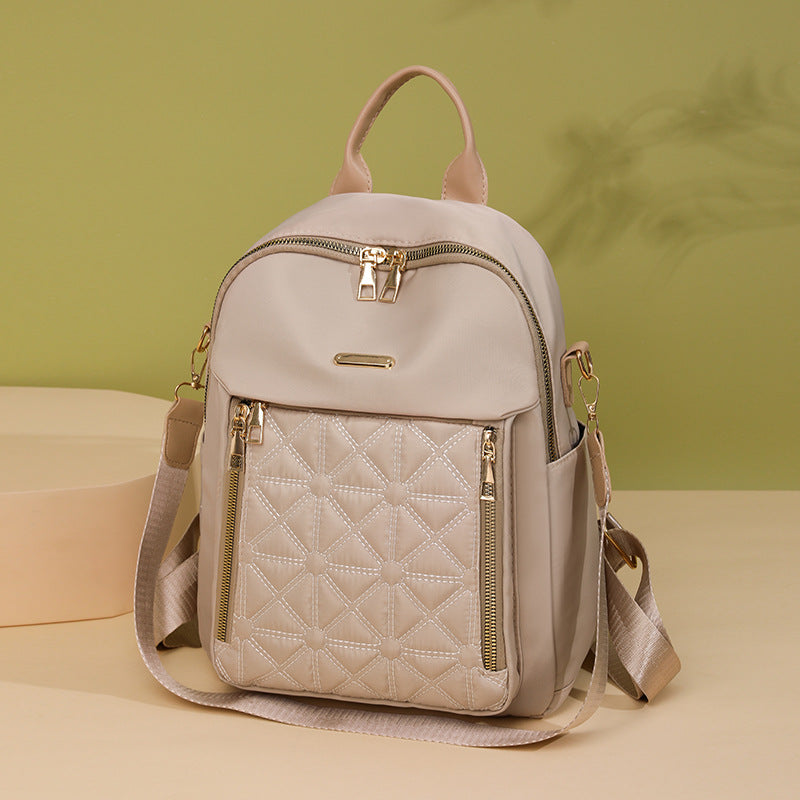 Quilted Multi-Compartment Backpack LoungeYard — product view 3