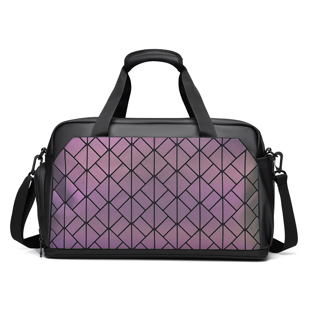 Trendy Multi-Compartment Travel Duffel Bag LoungeYard — product view 6