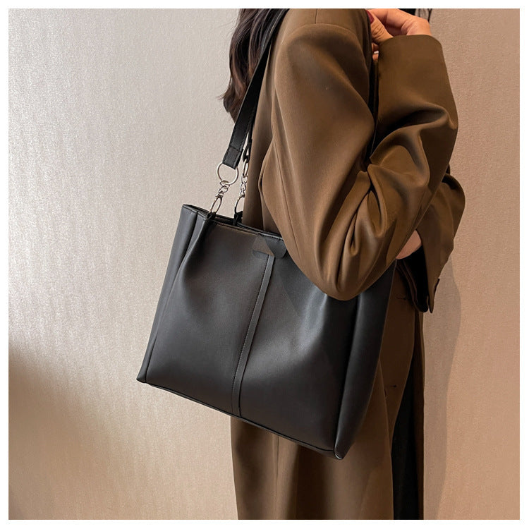 Contemporary Satchel Handbag — product view 2