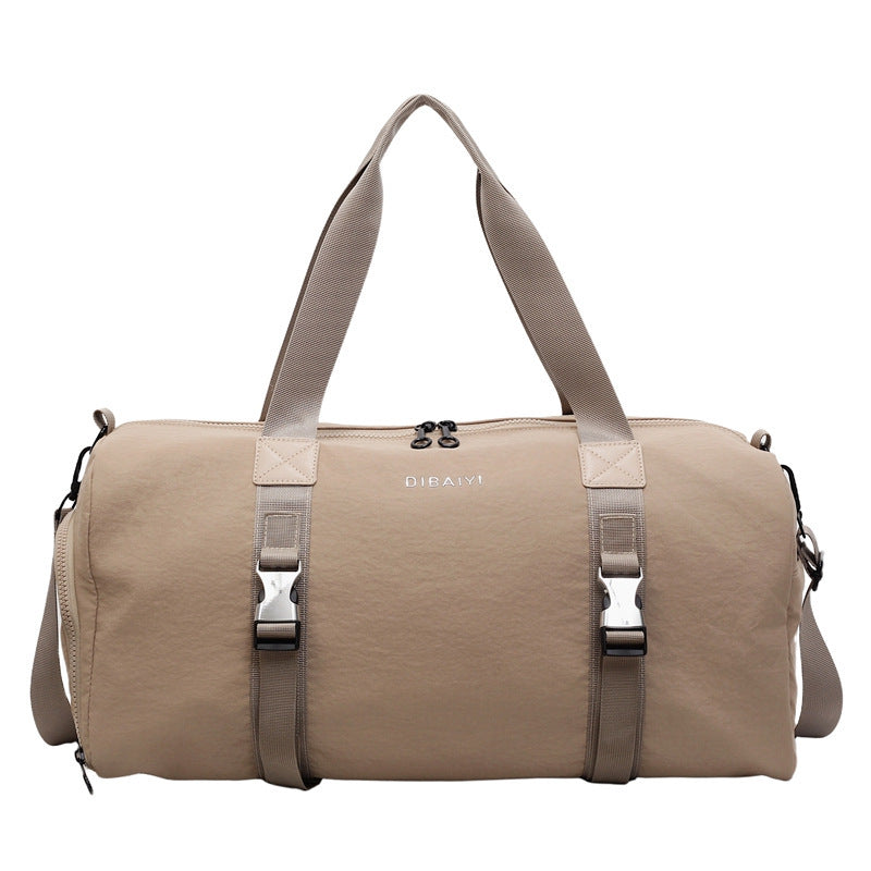 Sporty Duffel Bag with Adjustable Shoulder Strap and Ergonomic Handles LoungeYard — product view 4