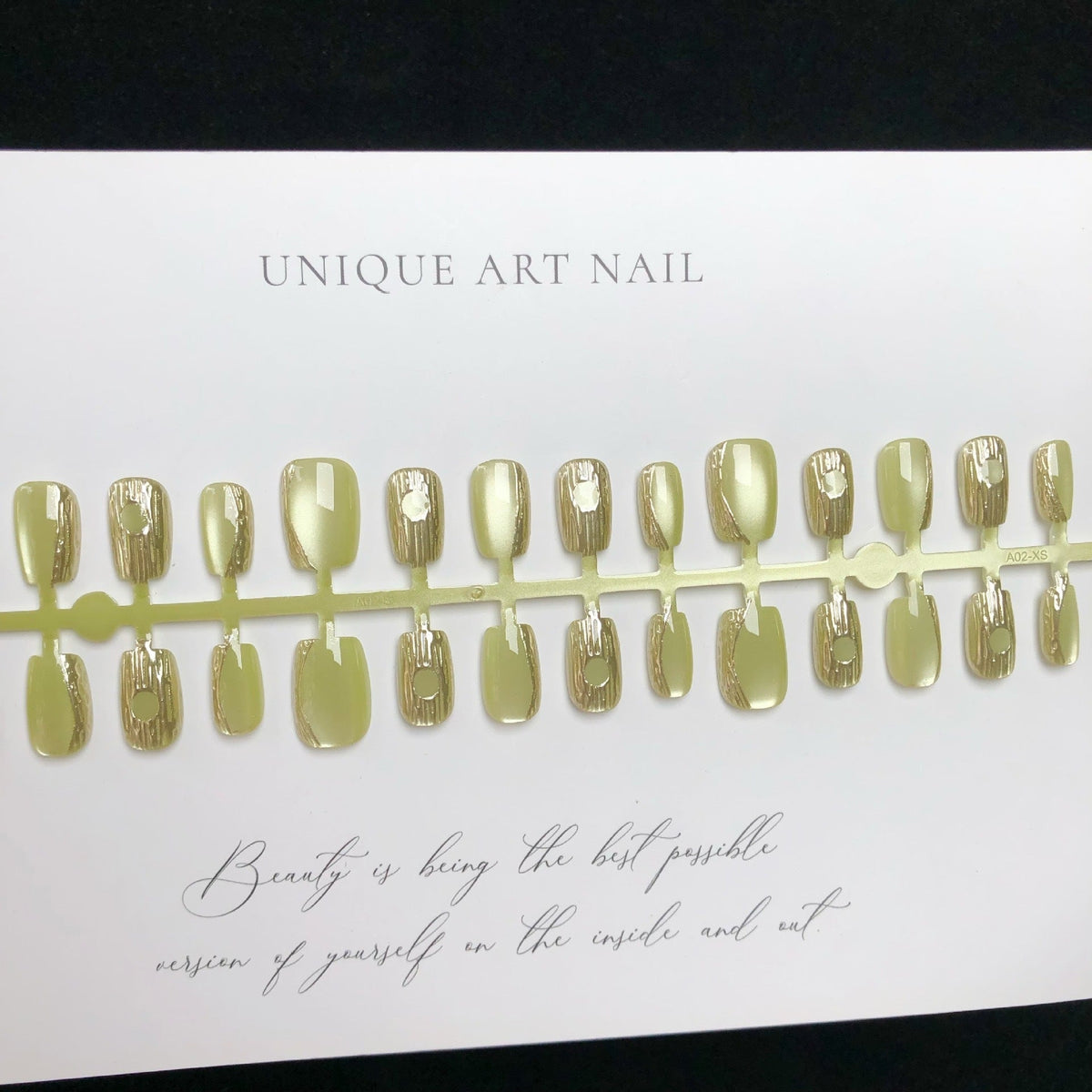 Elegant Customizable Press-On Nail Set — product view 4