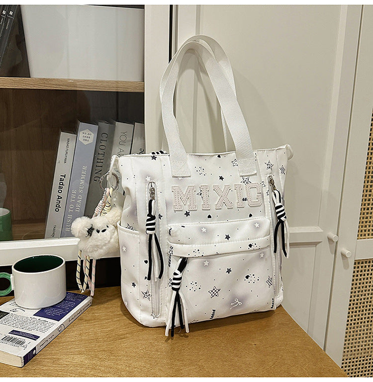 Trendy Illustrated Graphic Backpack LoungeYard — product view 7