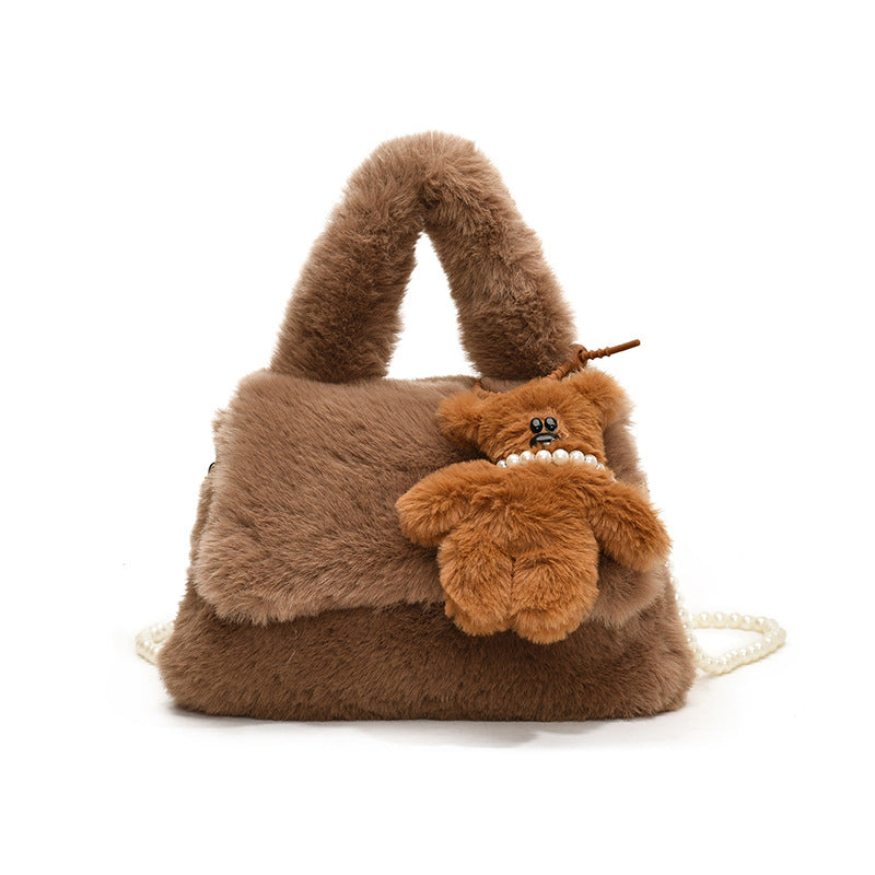 Plush Teddy Bear Bag — product view 3