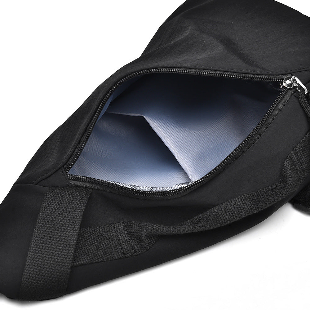 Sling bag with ergonomic design and additional compartments LoungeYard — product view 2