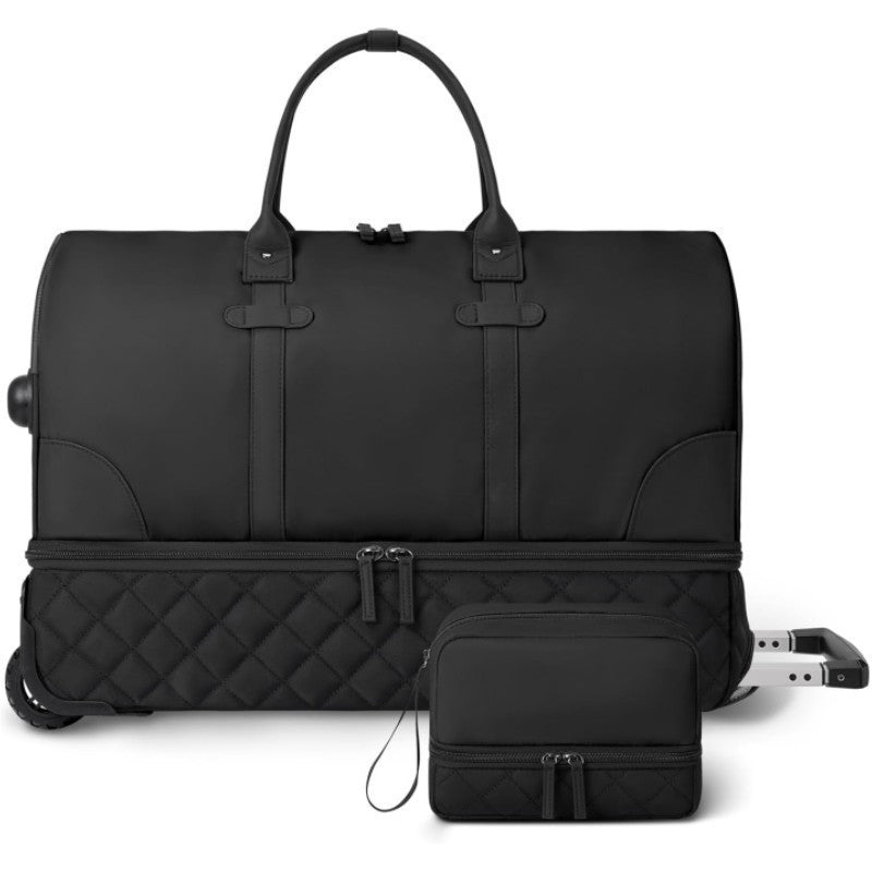 Quilted Rolling Duffle Bag LoungeYard — product view 5