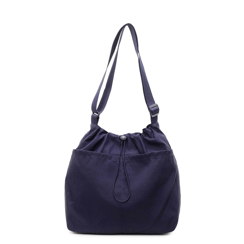 Drawstring Closure Utility Shoulder Bag — product view 5