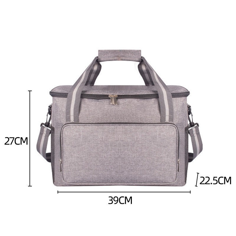 Women's Insulated Cooler Bag with Practical Compartments LoungeYard — product view 5