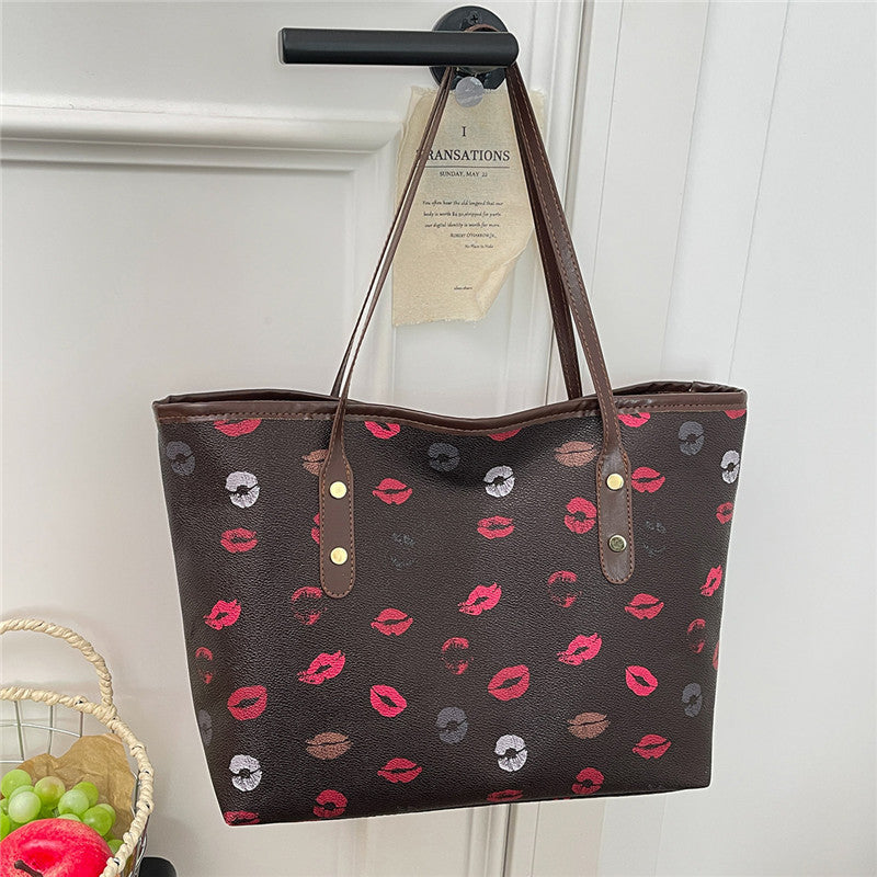 WoPlayful Patterned Tote Bag LoungeYard — product view 2