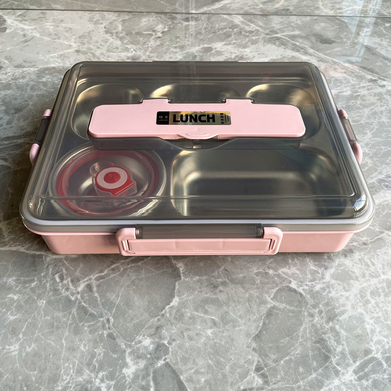 Multi-Compartment Stainless Steel Lunch Box — product view 6
