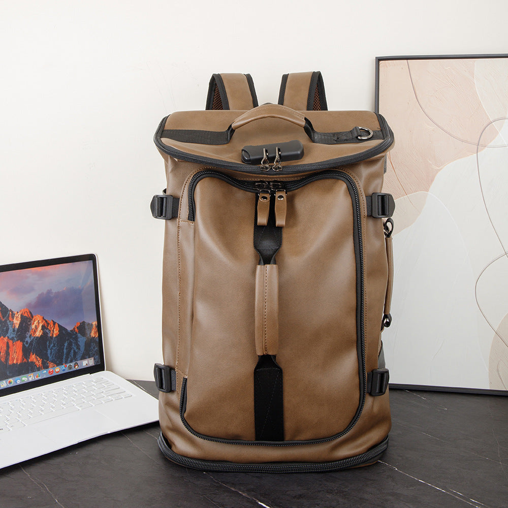 Durable multifunctional backpack with weather protection LoungeYard — product view 1