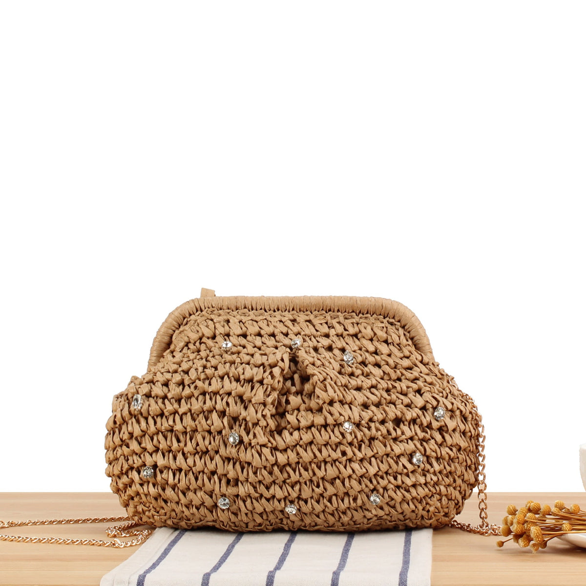 Elegant Handmade Clutch LoungeYard — product view 1