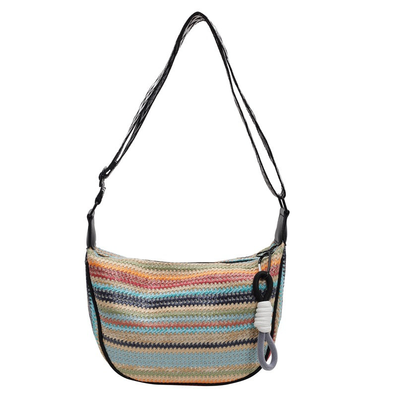 Shoulder Bag Made of Handmade, Sustainable Material LoungeYard — product view 5