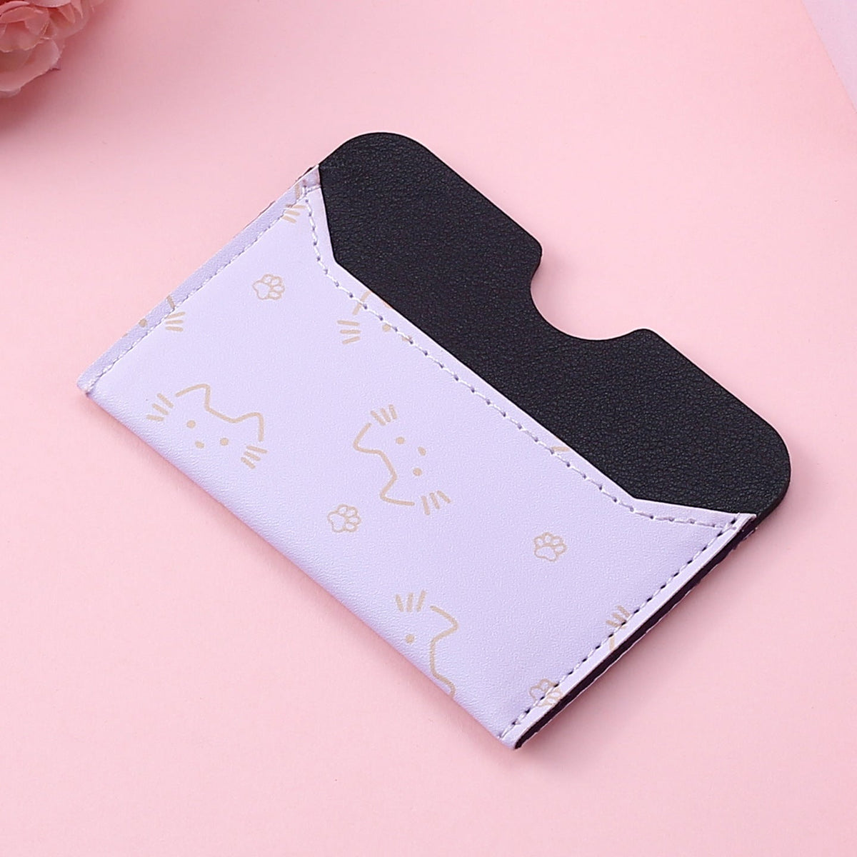 Cute Cat-Themed Card Wallet — product view 2