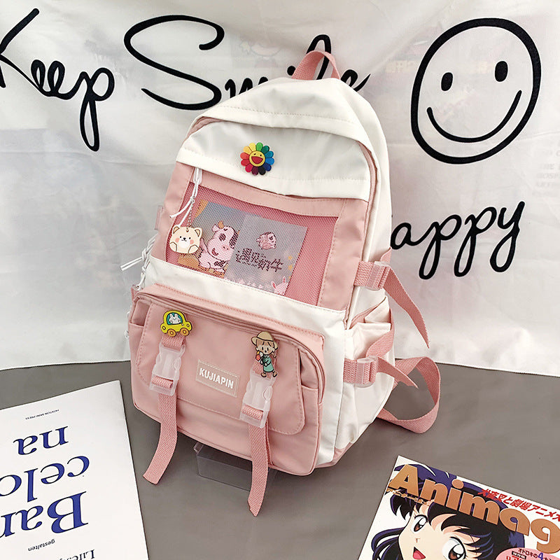 Playful Cartoon-Themed Backpack LoungeYard — product view 1