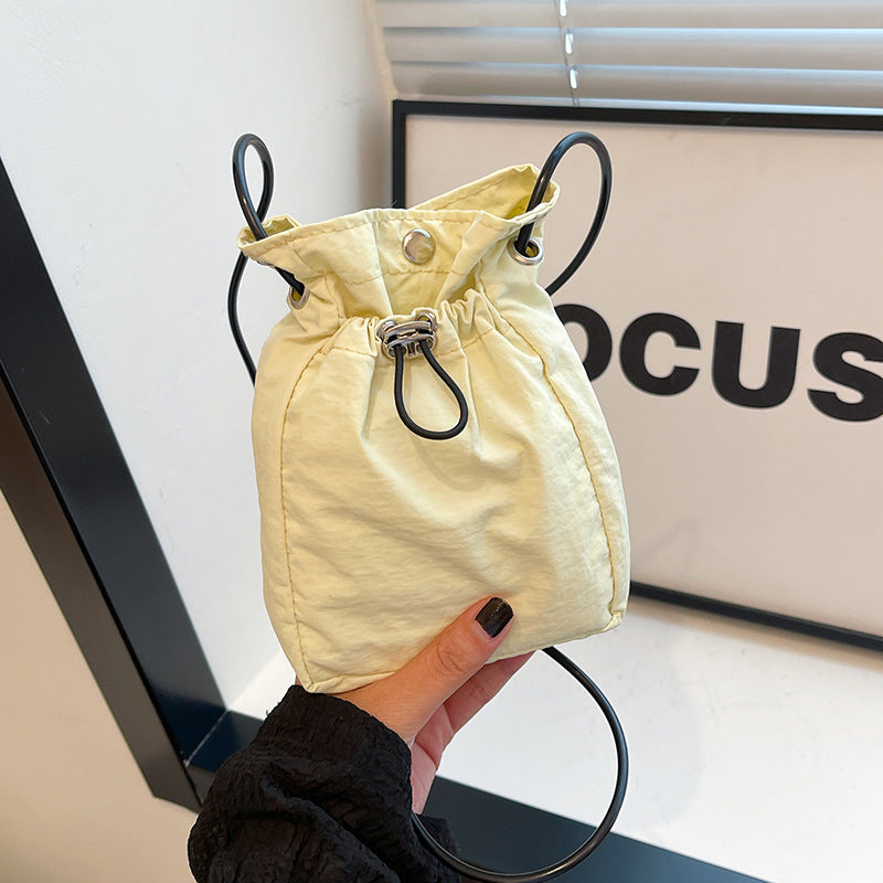 Drawstring Mini Shoulder Bag — product view 4