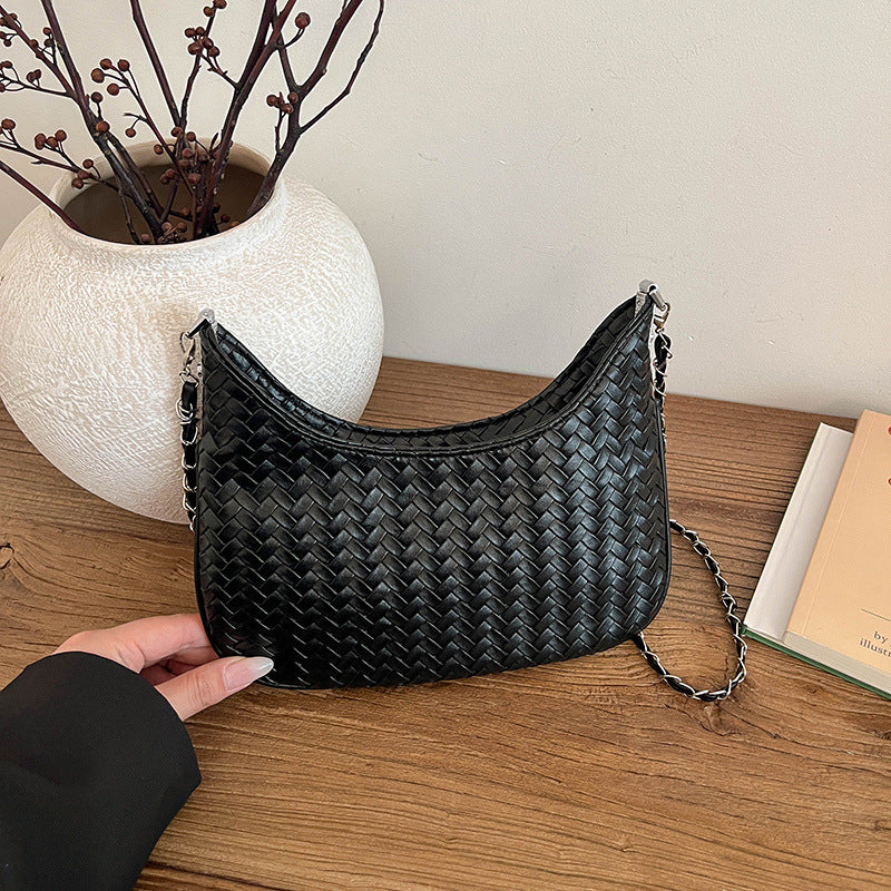 WoWoven Faux Leather Hobo Bag LoungeYard — product view 3