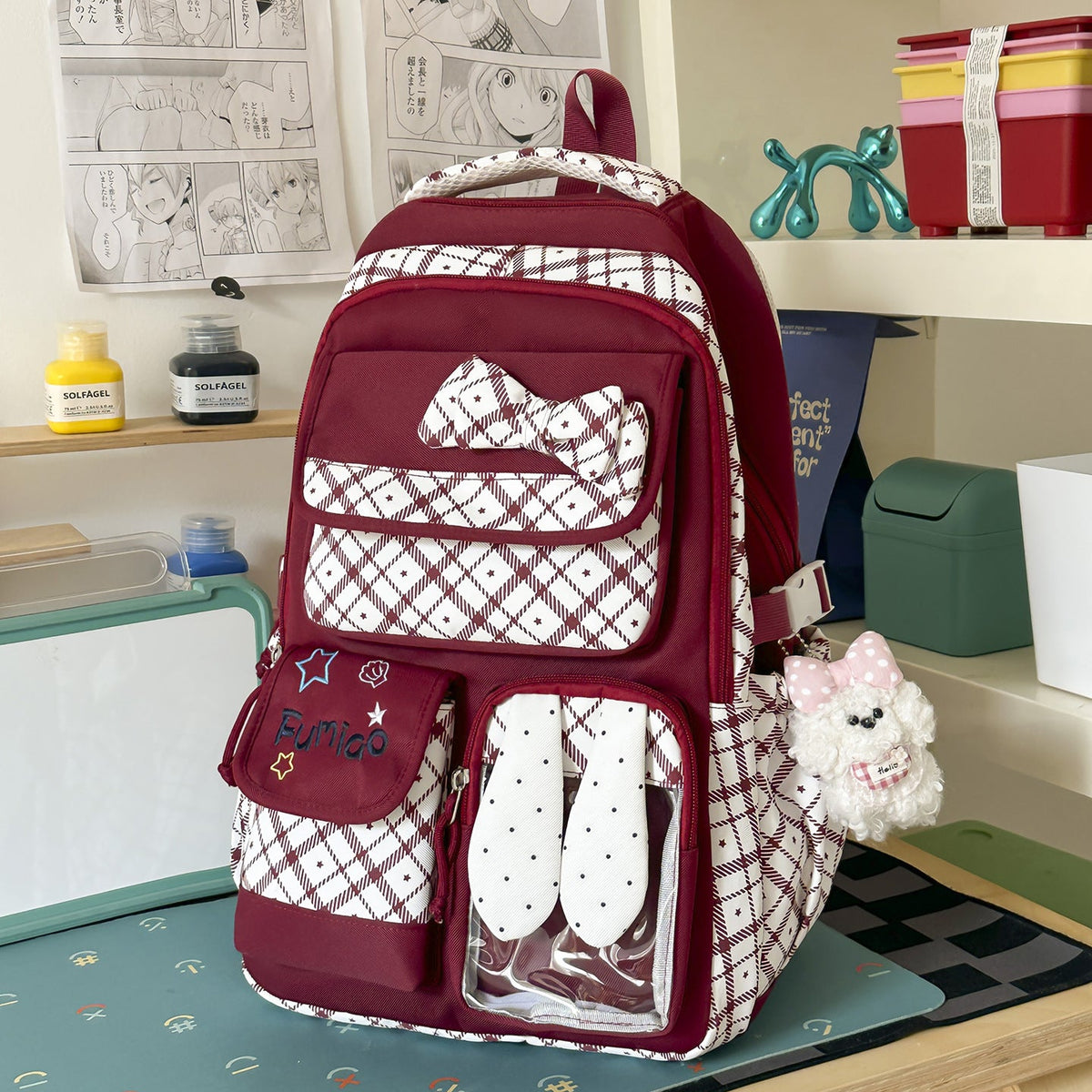 Playful Bunny Ear Backpack LoungeYard — product view 7