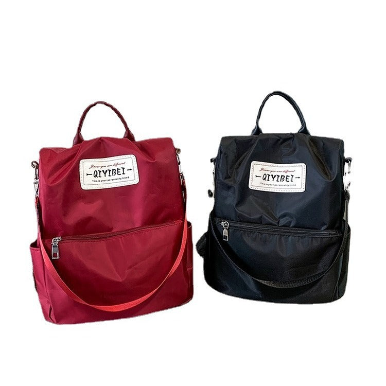 Colorful Geometric Pattern Backpack LoungeYard — product view 5