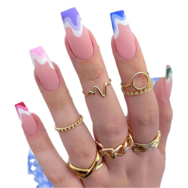 Artistic Gradient Nail Extensions — product view 4