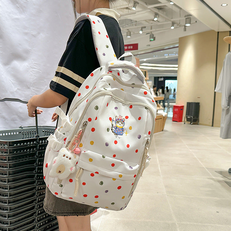 Cartoon-Themed Lightweight Backpack LoungeYard — product view 3