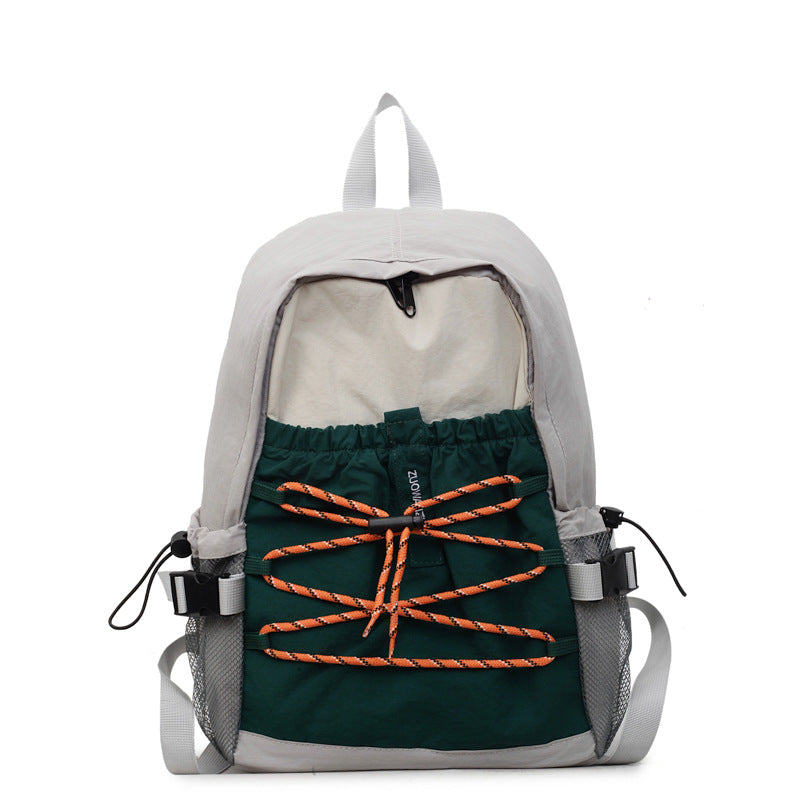 Stylish Leisure Backpack With Practical Outer Pockets LoungeYard — product view 5