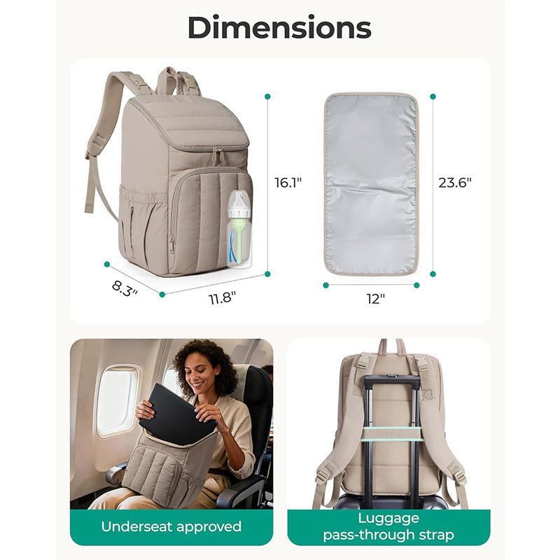 Insulated Multi-Pocket Backpack LoungeYard — product view 2
