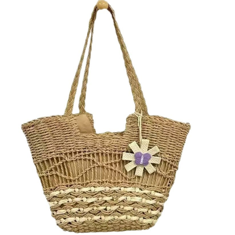 Macramé Beach Bag LoungeYard — product view 4